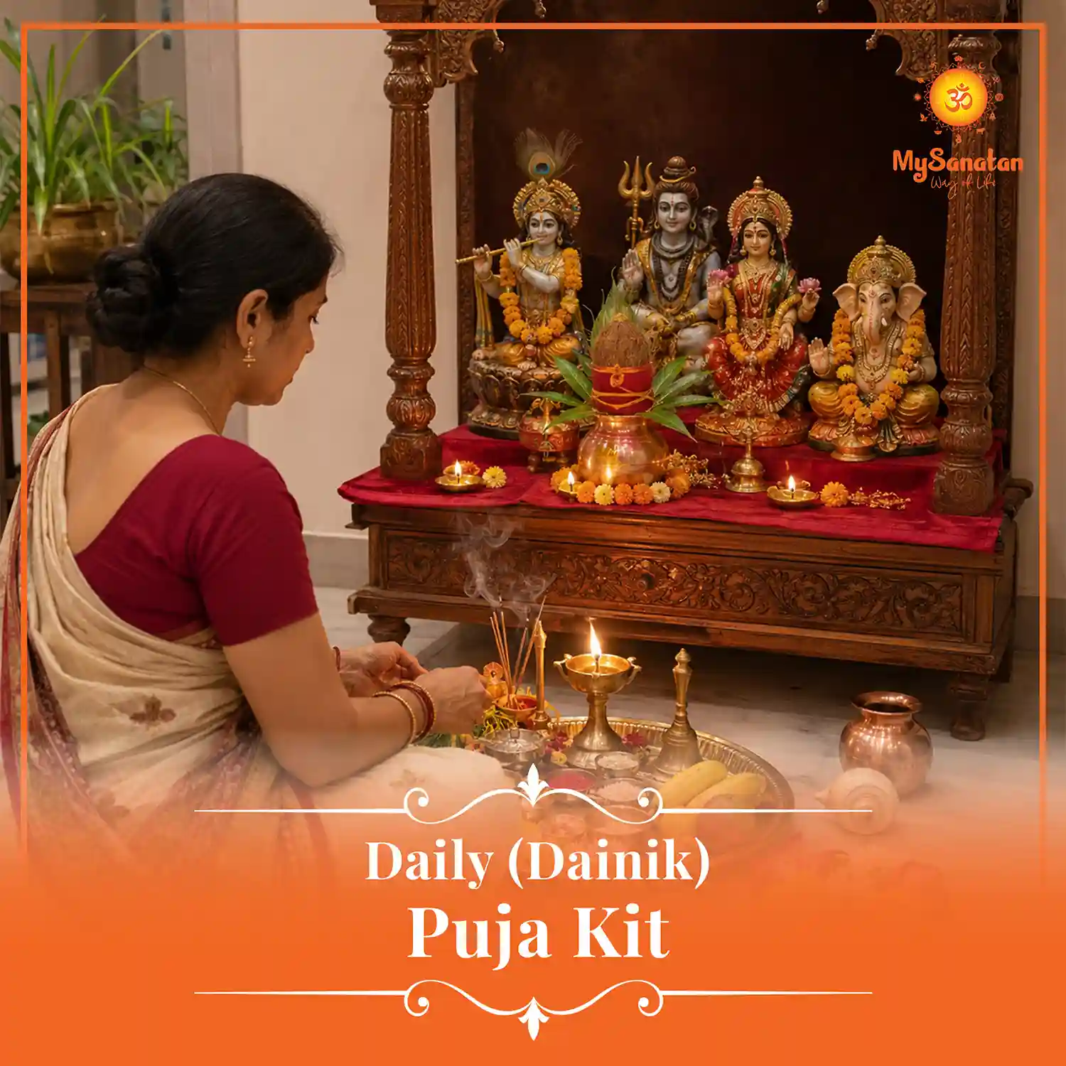 Daily (Dainik) Puja Kit 